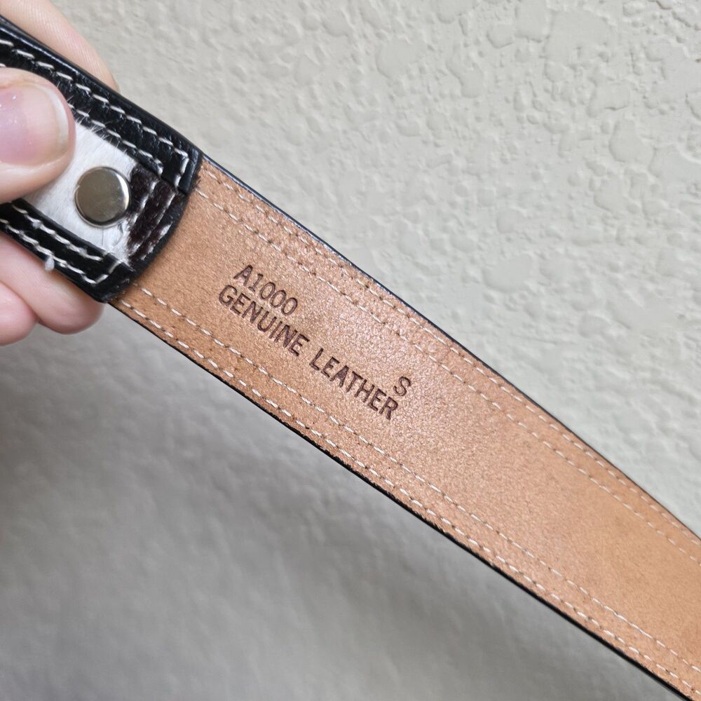 3D Brand Western Belt Studded Calfhair Toddler Unisex Size Small 25in - Picture 2 of 4